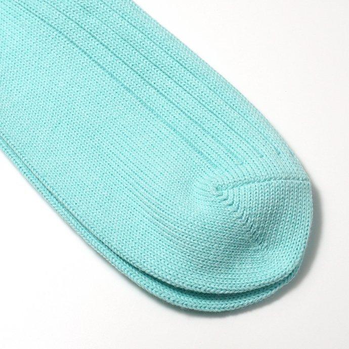 Trad Marks トラッドマークス / Old Rib Socks lite オールドリブソックスライト - Sky Mint スカイミント 即日発送 即納 |  | 03