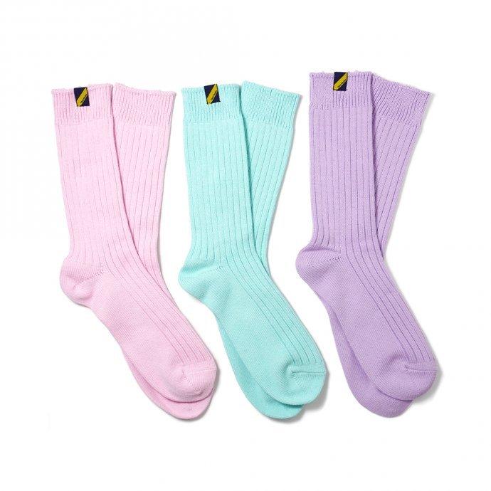 Trad Marks トラッドマークス / Old Rib Socks lite オールドリブソックスライト - Sky Mint スカイミント 即日発送 即納 |  | 04