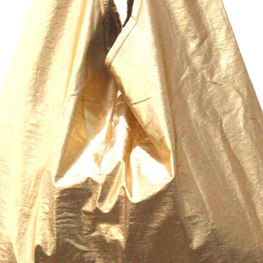 BAGGU（バグゥ） / STANDARD BAGGU エコバッグ - メタリックゴールド ショッピングバッグ マルシェバッグ コンビニ | BAGGU | 02