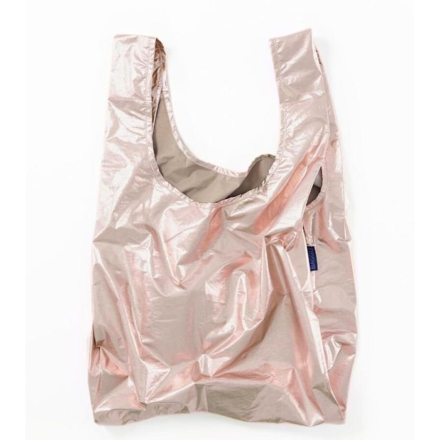 BAGGU（バグゥ） / STANDARD BAGGU エコバッグ - メタリックピンクゴールド ショッピングバッグ マルシェバッグ コンビニ | BAGGU