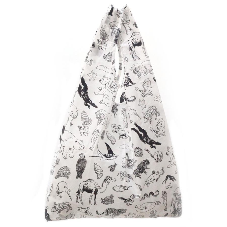 BAGGU（バグゥ） / STANDARD BAGGU エコバッグ - ZOO by Jason Polan ショッピングバッグ マルシェバッグ コンビニ | BAGGU