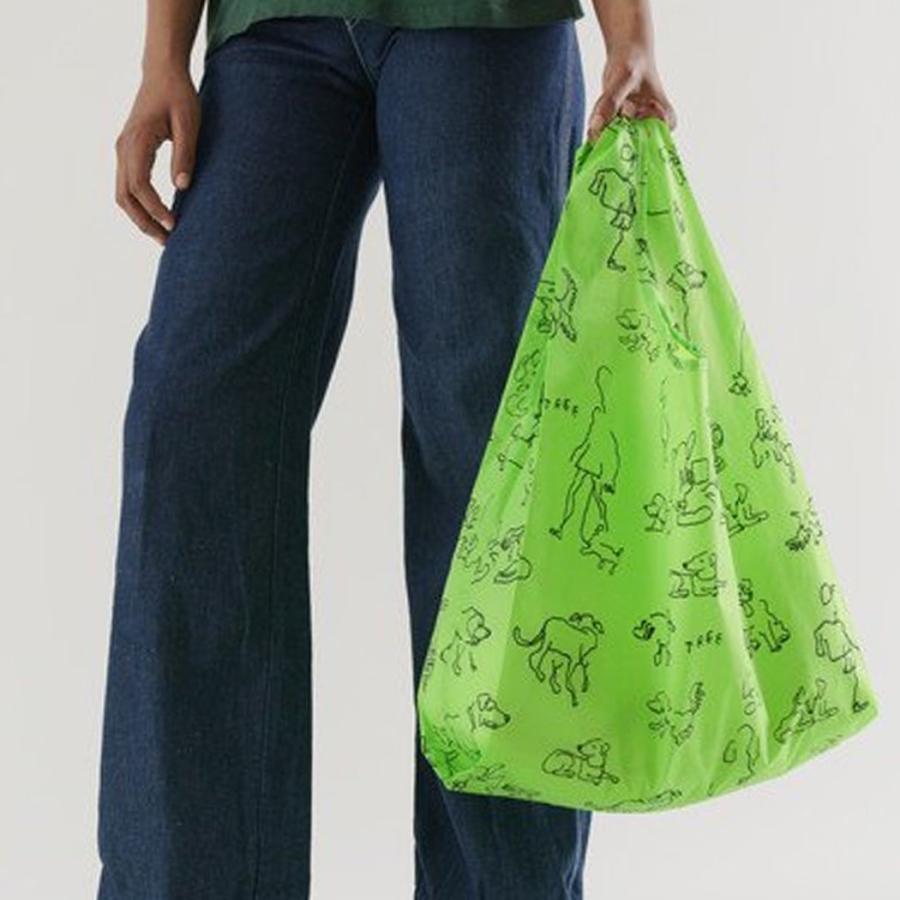 BAGGU（バグゥ） / STANDARD BAGGU エコバッグ - DOGGU by Jason Polan ショッピングバッグ マルシェバッグ コンビニ | BAGGU | 03