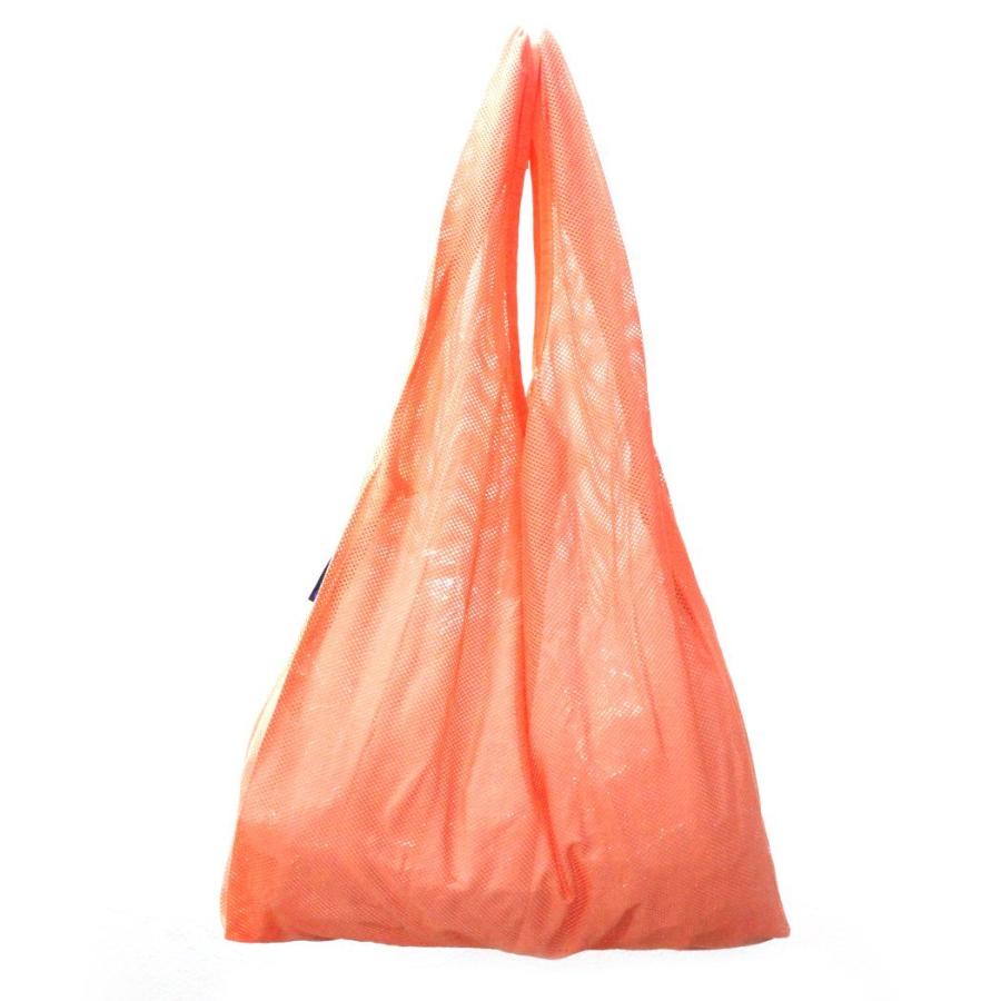 BAGGU（バグゥ） / MESH BAGGU エコバッグ - メロンオレンジ ショッピングバッグ マルシェバッグ コンビニ | BAGGU