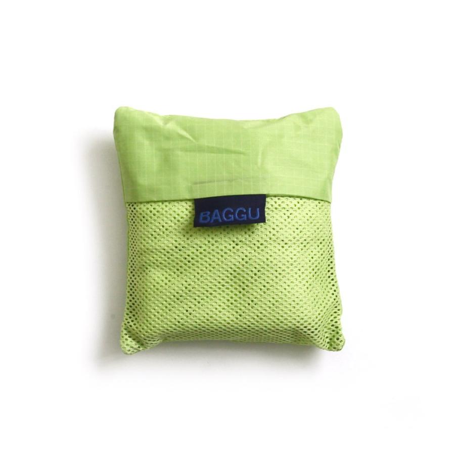 BAGGU（バグゥ） / MESH BAGGU エコバッグ - ライム ショッピングバッグ マルシェバッグ コンビニ | BAGGU | 01