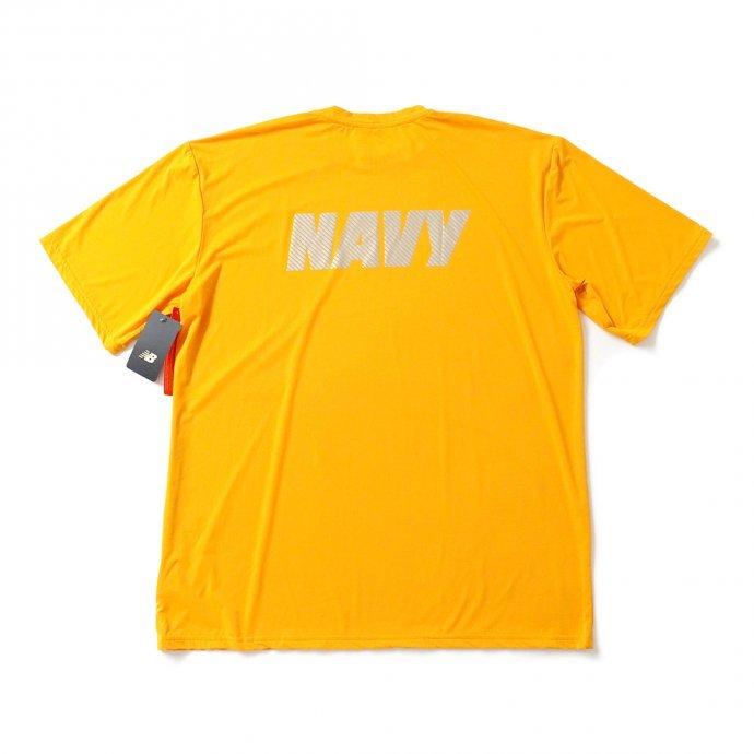 New Balance / US NAVY PT Uniform Tee NY705 デッドストック ニューバランス製 アメリカ海軍 トレーニングTシャツ イエロー | New Balance | 01