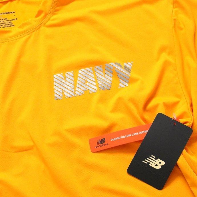 New Balance / US NAVY PT Uniform Tee NY705 デッドストック ニューバランス製 アメリカ海軍 トレーニングTシャツ イエロー | New Balance | 02