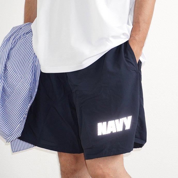 New Balance / US NAVY PT Uniform Short NY107 デッドストック ニューバランス製 アメリカ海軍 トレーニングショーツ ハーフパンツ ネイビー | New Balance | 11