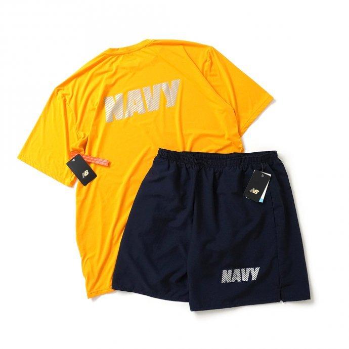 New Balance / US NAVY PT Uniform Short NY107 デッドストック ニューバランス製 アメリカ海軍 トレーニングショーツ ハーフパンツ ネイビー | New Balance | 12