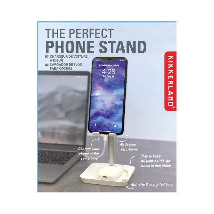 KIKKERLAND（キッカーランド） The Perfect Phone Stand - White ザ パーフェクト フォンスタンド ホワイト プチギフト お祝い 贈り物 ポイント 消化 買いまわ… |  | 03