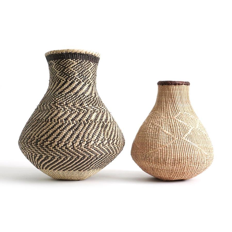 トンガサングエ イララバスケット カラバッシュ 壺かご S ひょうたん型 |  | 05