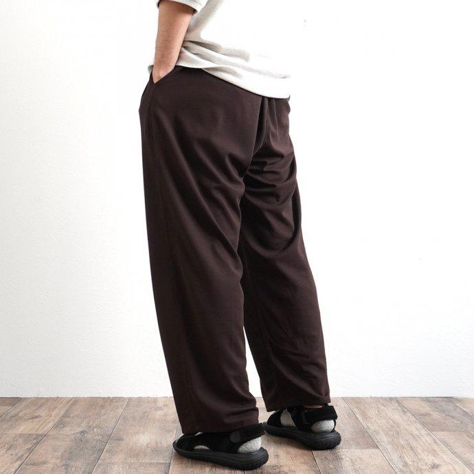 SMOKE T ONE / Dry Pique Pants ドライ鹿の子パンツ - Brown |  | 07