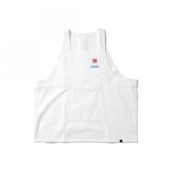 DG THE DRY GOODS / DG COTTON VEST ワークエプロンベスト ホワイト SMOKE T ONE | 