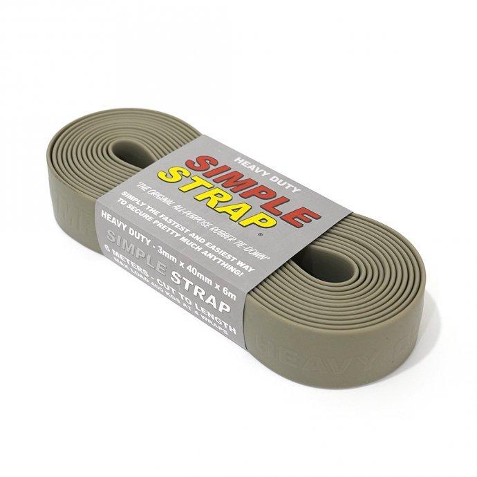 SIMPLE STRAP / Heavy Duty - Grey シンプルストラップ ヘビーデューティ グレー |  | 01