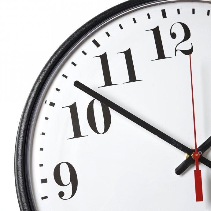 The Chicago Lighthouse / 12.75 Wall Clock ウォールクロック ブラック／ホワイト アメリカ製 Made in USA |  | 02