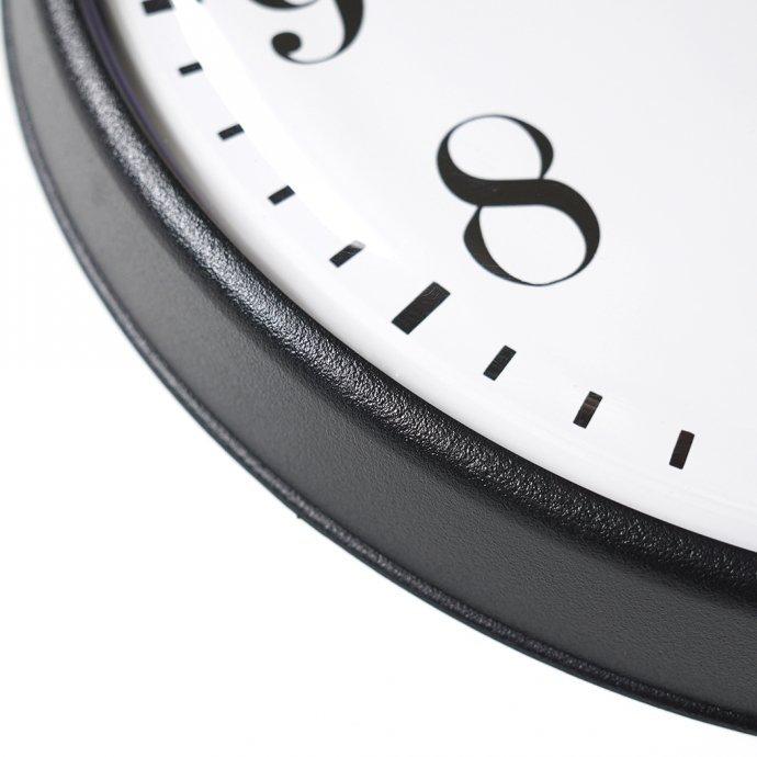 The Chicago Lighthouse / 12.75 Wall Clock ウォールクロック ブラック／ホワイト アメリカ製 Made in USA |  | 04