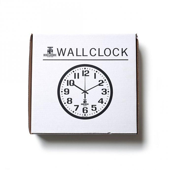 The Chicago Lighthouse / 12.75 Bold Number Wall Clock ウォールクロック ブラック／ホワイト アメリカ製 Made in USA |  | 11