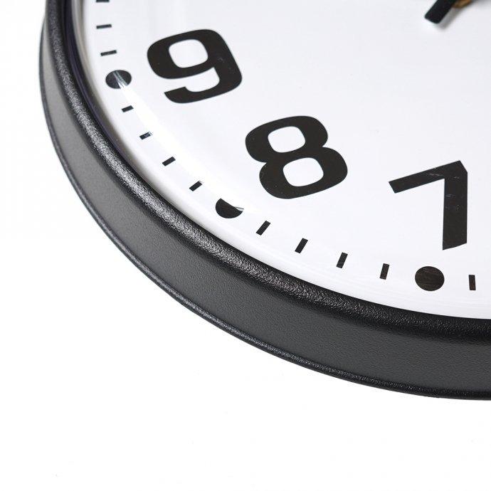 The Chicago Lighthouse / 12.75 Bold Number Wall Clock ウォールクロック ブラック／ホワイト アメリカ製 Made in USA |  | 04