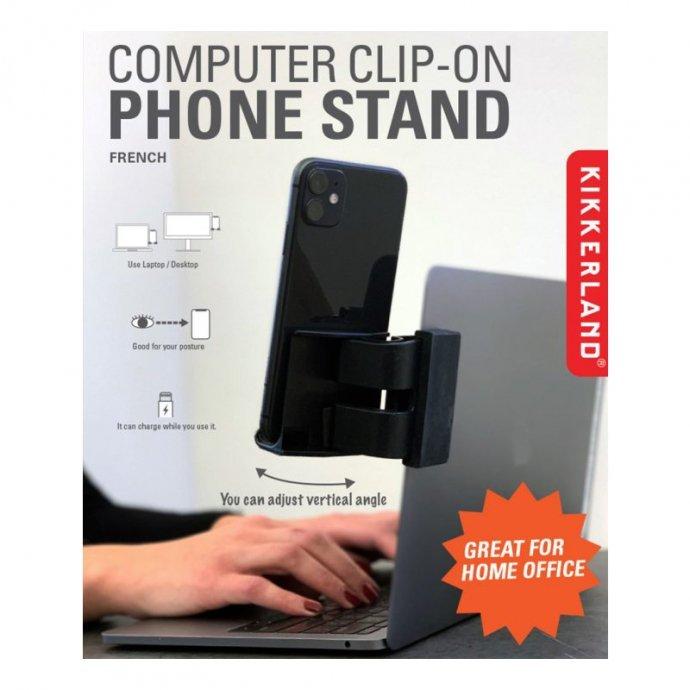 KIKKERLAND（キッカーランド） Computer Clip-on Phone Stand コンピュータ クリップオン フォンスタンド | iPhone | 03