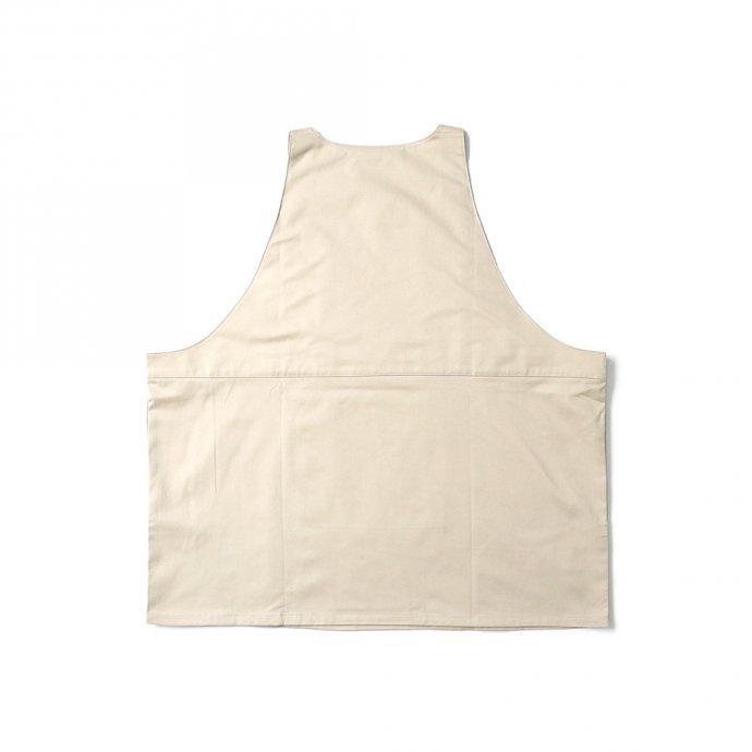 DG THE DRY GOODS / DG COTTON VEST ワークエプロンベスト ベージュ SMOKE T ONE |  | 01