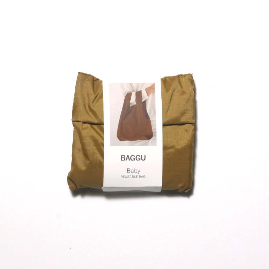 BAGGU バグー BABY エコバッグ ブロンズ ショッピングバッグ マルシェバッグ コンビニ バグゥ 正規品 プチギフト お祝い 贈り物 ポイント 消化 買いまわり 入… | BAGGU | 01