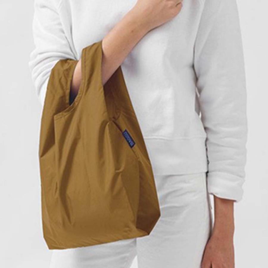 BAGGU バグー BABY エコバッグ ブロンズ ショッピングバッグ マルシェバッグ コンビニ バグゥ 正規品 プチギフト お祝い 贈り物 ポイント 消化 買いまわり 入… | BAGGU | 02