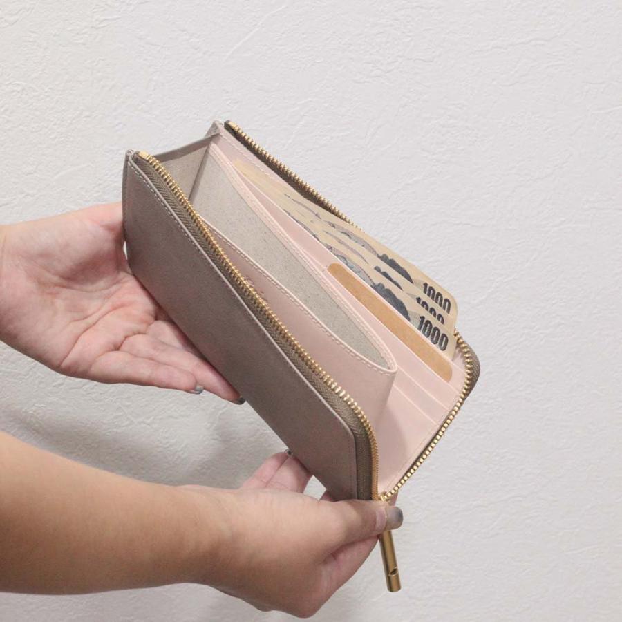 Ense（アンサ） /  L-zipper long wallet  ジッパーロングウォレット ew131 -  全4色 レディース 財布 長財布 本革 シンプル 日本製 |  | 10