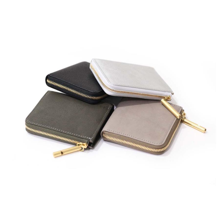 Ense（アンサ） /  L-zipper wallet  ジッパーミニウォレット  ew130 - 全４色 レディース 財布 長財布 本革 シンプル 日本製 |  | 11