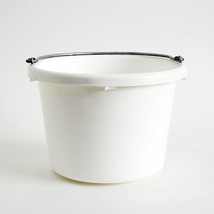 FORTIFLEX / Utility Bucket 8-Quart アメリカ製バケツ - White ホワイト |  | 01