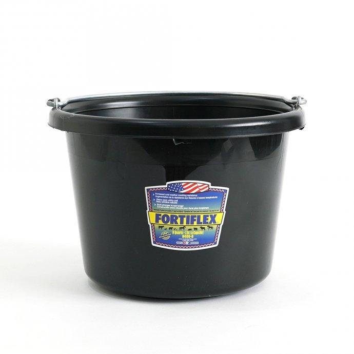 FORTIFLEX / Utility Bucket 8-Quart アメリカ製バケツ - Black ブラック | 