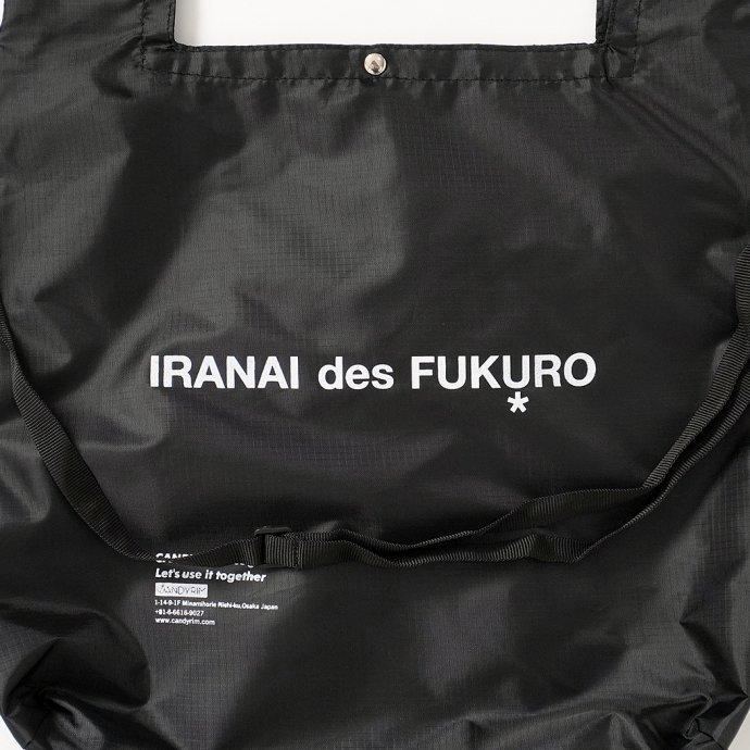 Candyrim / 2WAY MARCHE BAG 2ウェイ マルシェバッグ ブラック ショッピングバッグ エコバッグ リップストップ素材 折りたたみ コンビニ |  | 01