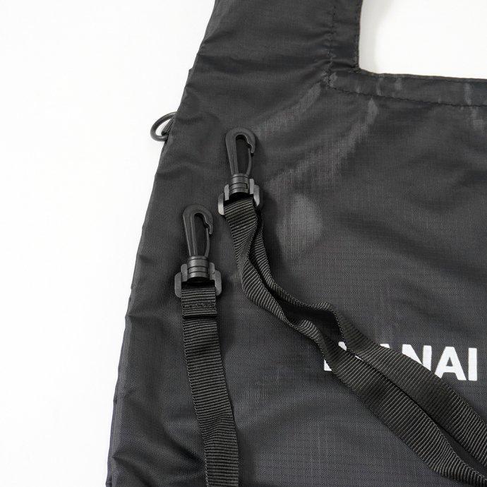 Candyrim / 2WAY MARCHE BAG 2ウェイ マルシェバッグ ブラック ショッピングバッグ エコバッグ リップストップ素材 折りたたみ コンビニ |  | 04