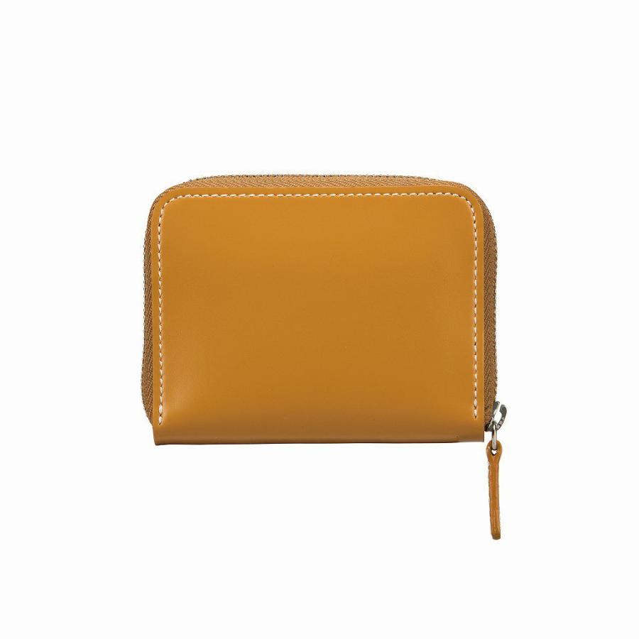 PIENI（ピエニ） / SZB-44-4018 / ROUND MINI WALLET  - キャラメル×ブラウン | 