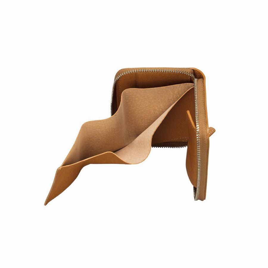 PIENI（ピエニ） / SZB-44-4018 / ROUND MINI WALLET  - キャラメル×ブラウン |  | 05