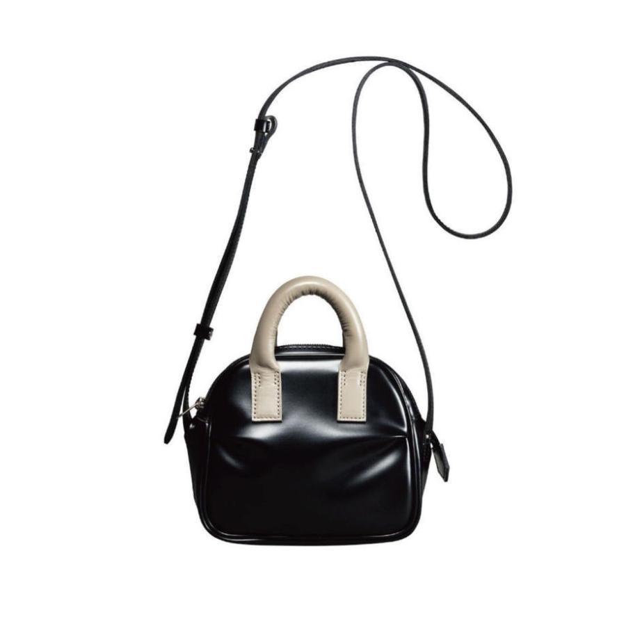 PIENI（ピエニ） / SZB-34-5032 / BIG HANDLES  - ブラック×ナチュラル×グレー | 