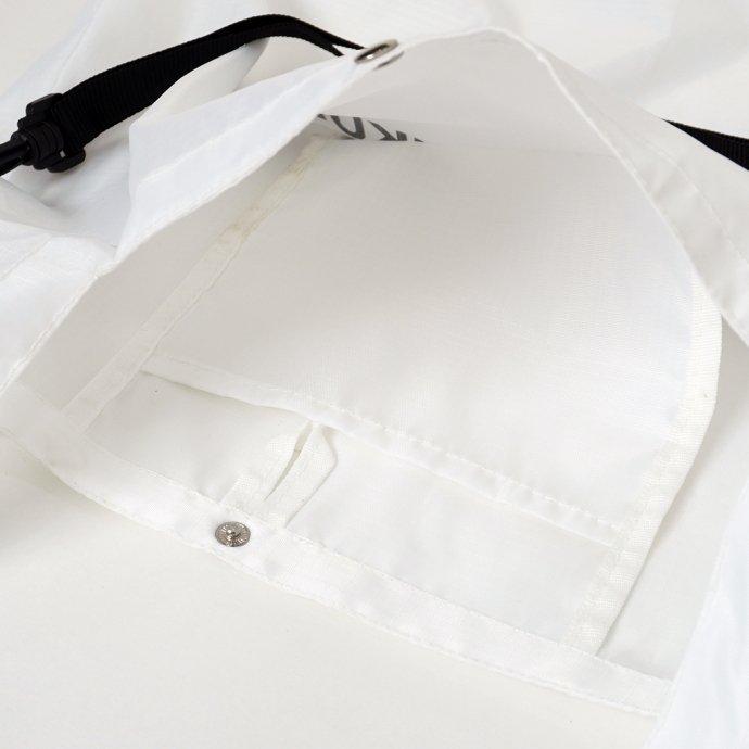 Candyrim / 2WAY MARCHE BAG 2ウェイ マルシェバッグ ホワイト ショッピングバッグ エコバッグ リップストップ素材 折りたたみ コンビニ | WHYTO | 03