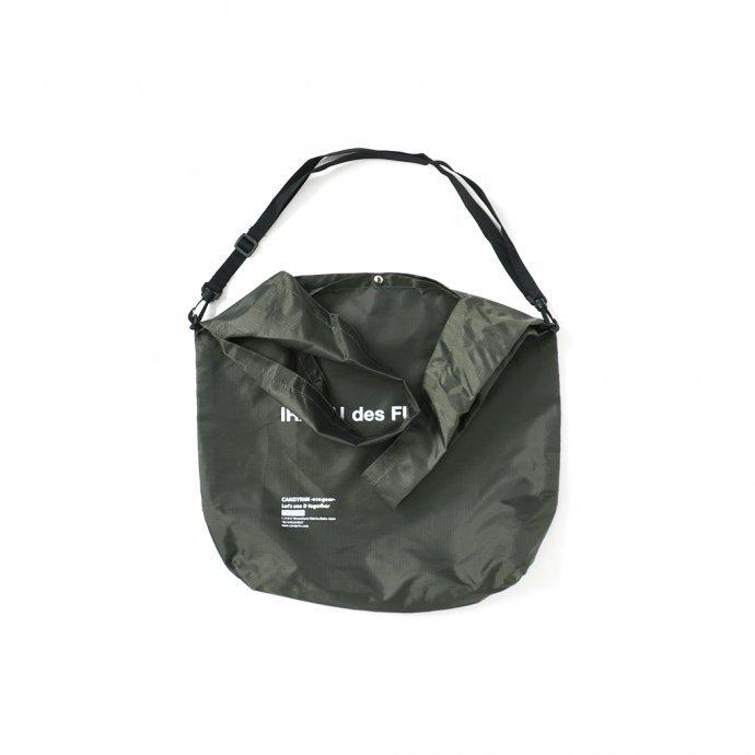 Candyrim / 2WAY MARCHE BAG 2ウェイ マルシェバッグ ホワイト ショッピングバッグ エコバッグ リップストップ素材 折りたたみ コンビニ | WHYTO | 05