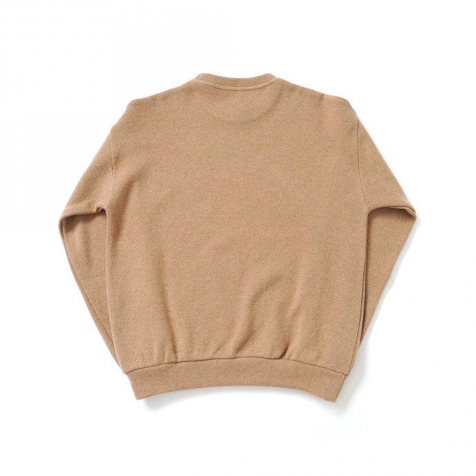 CRESPI / Lambswool/Cotton Crew Neck - Beige ラムズウールコットン クルーネックカットソー ベージュ | Crespi | 01