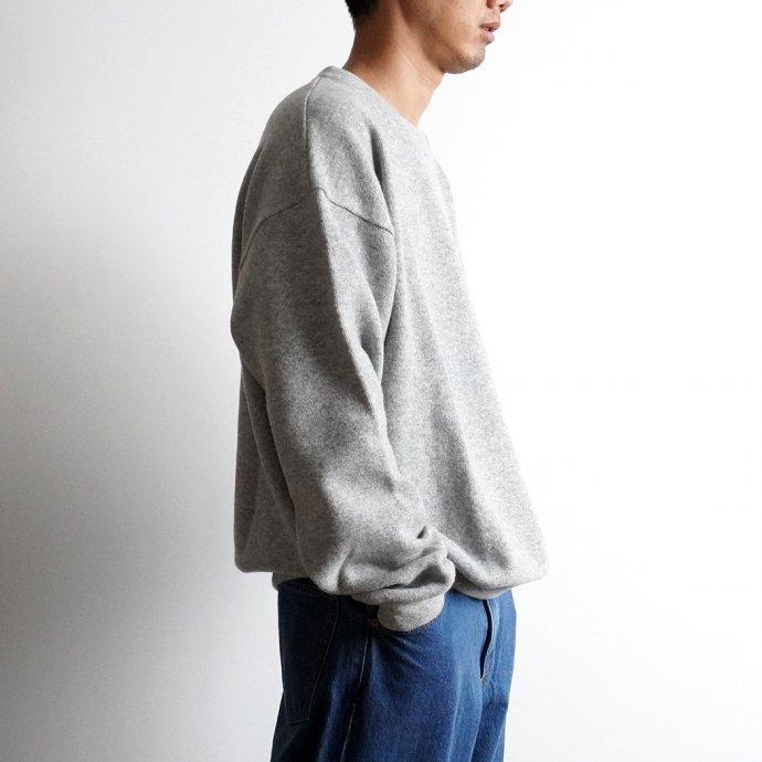 CRESPI / Lambswool/Cotton Crew Neck - Beige ラムズウールコットン クルーネックカットソー ベージュ | Crespi | 06