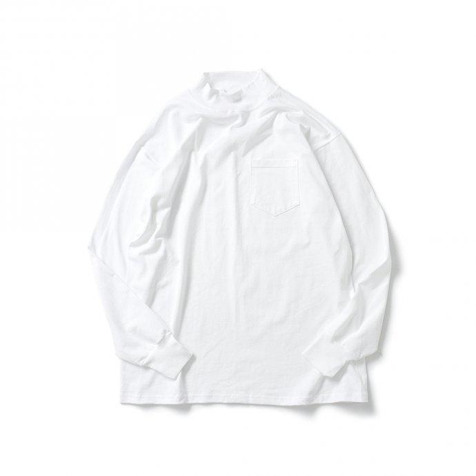 LIFEWEAR Inc. / Mock Neck Long Sleeve Pocket T-Shirts ライフウェア モックネック長袖ポケットTシャツ 全5色 |  | 01