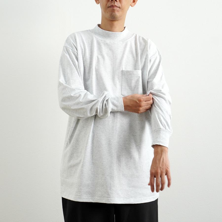 LIFEWEAR Inc. / Mock Neck Long Sleeve Pocket T-Shirts ライフウェア モックネック長袖ポケットTシャツ 全5色 |  | 14