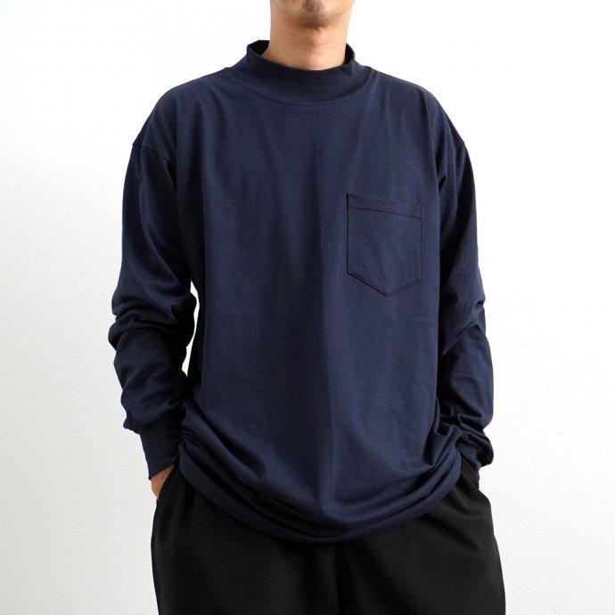 LIFEWEAR Inc. / Mock Neck Long Sleeve Pocket T-Shirts ライフウェア モックネック長袖ポケットTシャツ 全5色 |  | 15