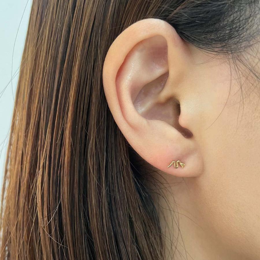 イロンデール　ヘビピアス hirondelle et pepin（イロンデールエペパン） / k18 hp-10w-287