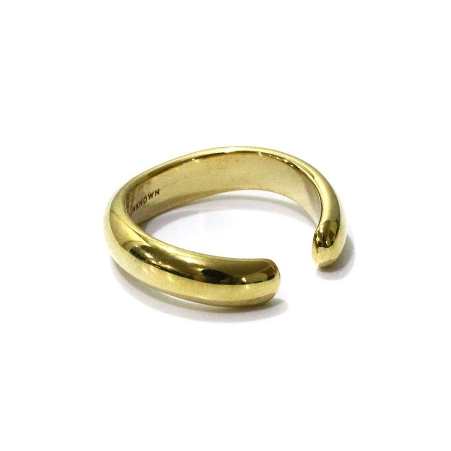 UNKNOWN. (アンノウン) / U533 " DEFAULT1 "  リング [S/M/L]  HIGH QUALITY LINE - ゴールド | UNKNOWN. | 02