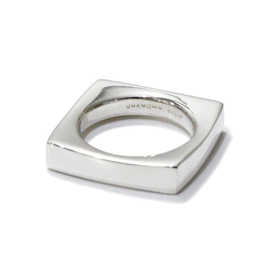 UNKNOWN. (アンノウン) / U558 “ LATTICE ” リング [9号-21号]  HIGH QUALITY LINE - シルバー | UNKNOWN. | 02