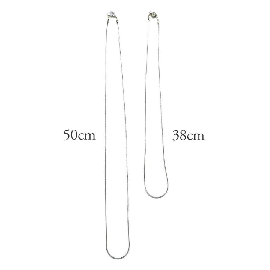 UNKNOWN. (アンノウン) / U125 " SNAKE1 " ネックレス - シルバー (38cm/50cm) | UNKNOWN. | 04