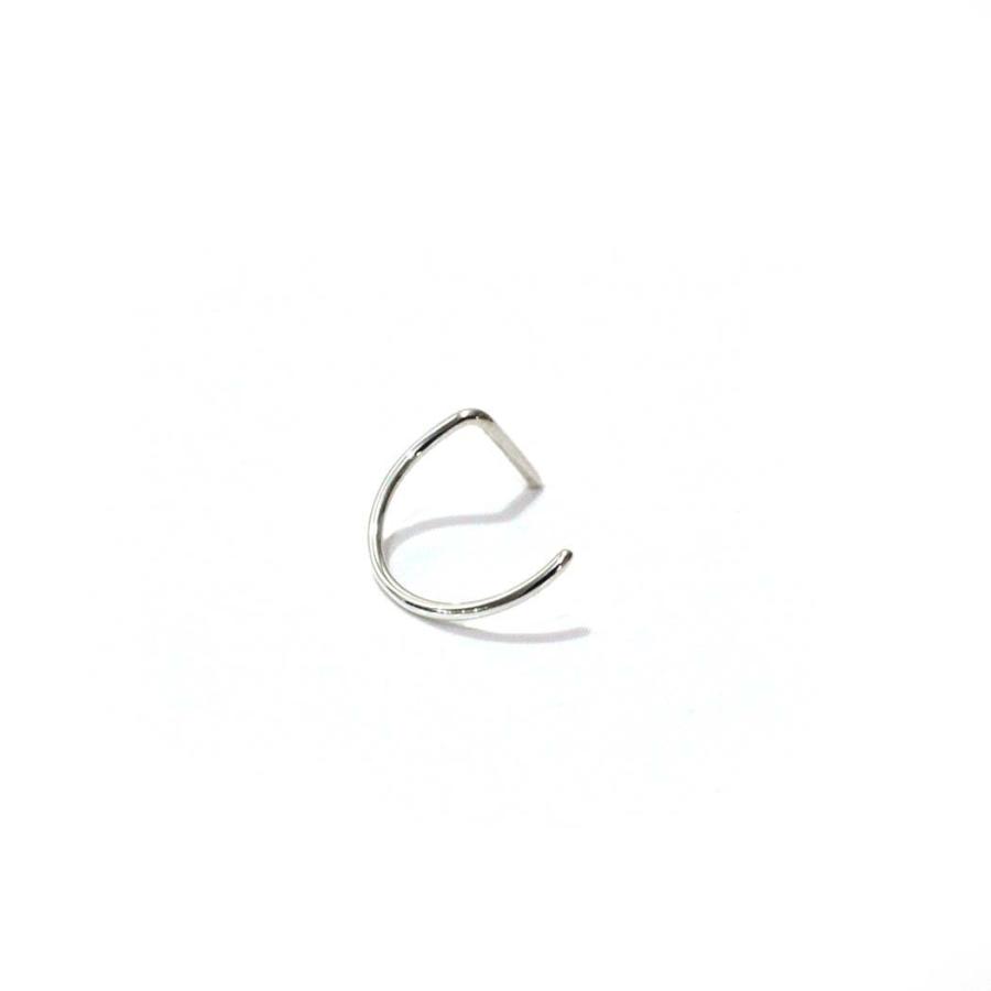 UNKNOWN. (アンノウン) / U354 " LINE/L/R " ピアス / シルバー (両耳タイプ) | UNKNOWN. | 03