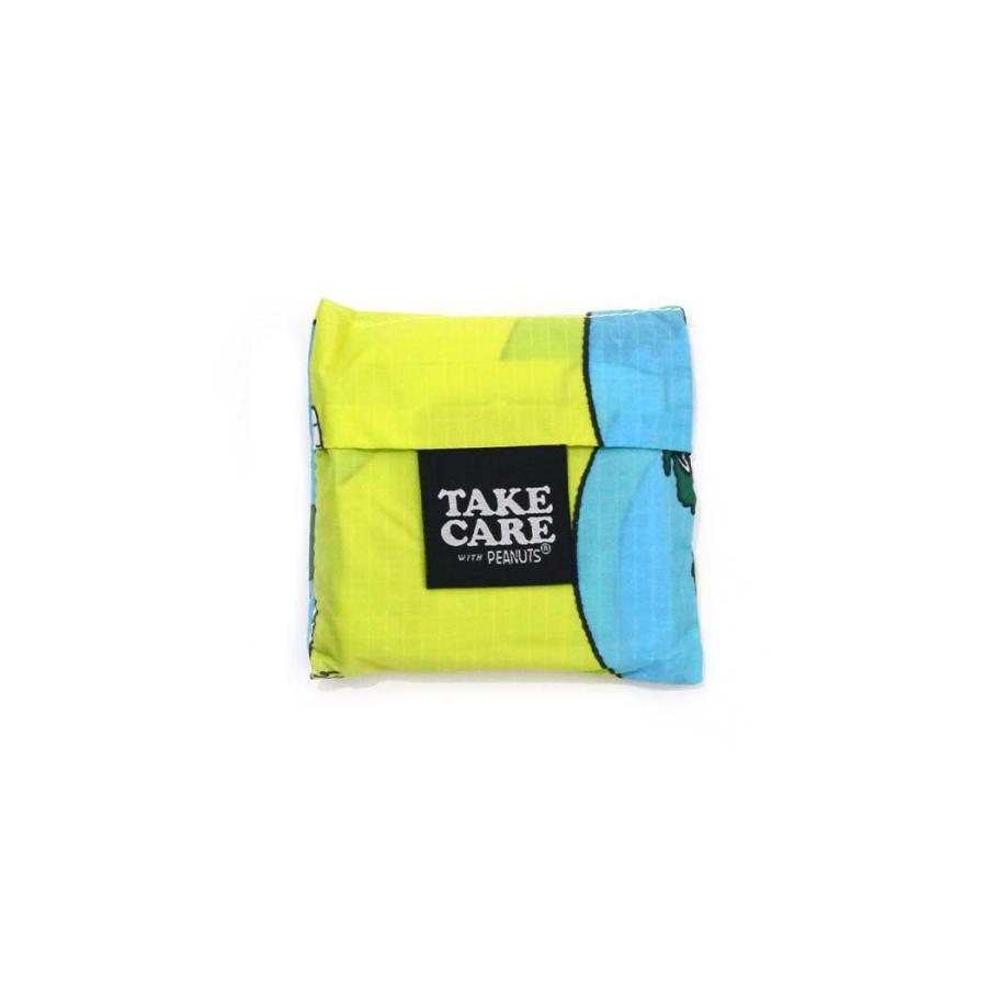BAGGU（バグゥ） / BABY エコバッグ - TAKE CARE WITH PEANUTS  EARTH SNOOPY- スヌーピー ショッピングバッグ マルシェバッグ コンビニバグー 正規品 | SNOOPY | 01