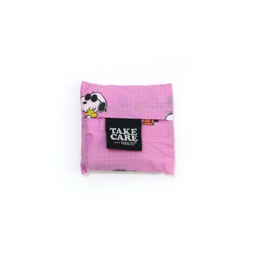 BAGGU（バグゥ） / BABY エコバッグ - TAKE CARE WITH PEANUTS  BEST FRIENDS  スヌーピー ショッピングバッグ マルシェバッグ コンビニバグー 正規品 | SNOOPY | 01