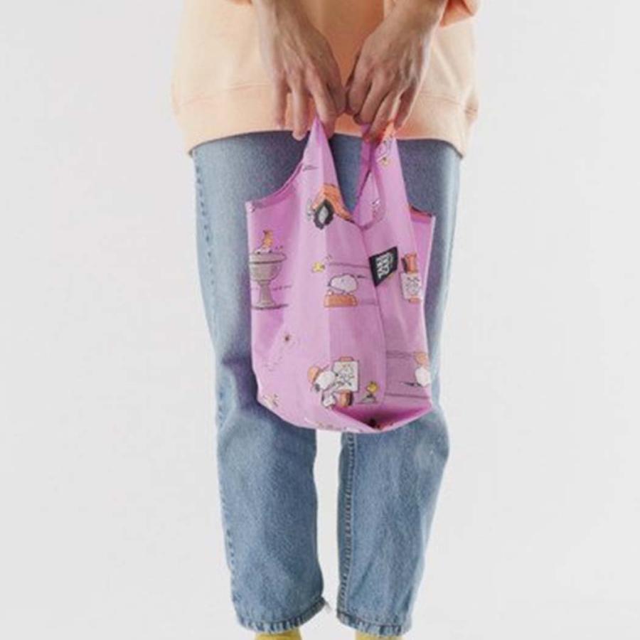 BAGGU（バグゥ） / BABY エコバッグ - TAKE CARE WITH PEANUTS  BEST FRIENDS  スヌーピー ショッピングバッグ マルシェバッグ コンビニバグー 正規品 | SNOOPY | 03