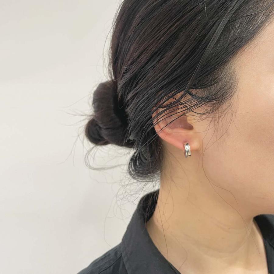 sinc (シンク) / ワンタッチ フープ ピアス シルバー silver925 中折れ 角 (片耳タイプ) レディース メンズ アクセサリー ジュエリー キャッチレス ギフト 誕… |  | 06